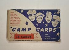 Camp Cards, 1942 Postcards for Soldiers picture