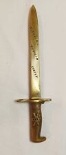 US WWII Letter Opener. M1 Garand Bayonet - 1st Division, 18th Infantry picture