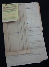 WW1 British Army COMMANDING OFFICER'S DOCUMENTS etc for VISIT to WESTERN FRONT picture