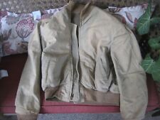 Original WWII US Army TANKER'S JACKET , 2nd pattern, Conmar Zippers picture