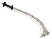 Antique Nepalese Heavy KORA Battle Sword. All Metal Hilt. picture