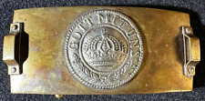 WW1 Imperial German Army Prussian M15 Telegraphist Belt Buckle Museum Grade Copy picture