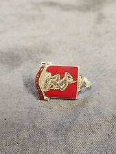 WWII 21st Infantry Regiment Massachusetts State Guard DUI DI Crest pin picture
