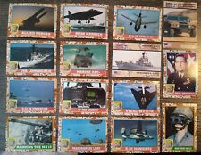 Desert Storm Cards - 850+ Stickers  Norman Schwarzkopf, Stealth F117A, B52 More picture