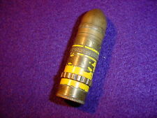 Original WW1 Brass Trench Art Lighter, Miniature Cannon Round picture