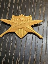 1920s 30s WWII US Army Paymaster Officer Collar Insignia Pin L@@K picture