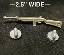MILITARY M1 CARBIDE PIN FOR HAT LAPEL MARINES ARMY RIFLE picture