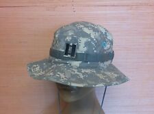 US Army Issue ACU UCP Camouflage Boonie Sun Hat Cap Captain Rank Size 7-1/2 picture