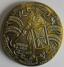 Whole Armor of God Christian High Relief Challenge Coin Ephesians 6-13-17 picture