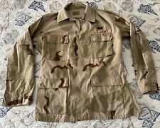Military Desert Camouflage Combat Pattern Coat Adult Size Medium - Long picture