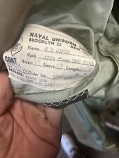 US Navy ATCA Officer Jacket With Trousers From 1964 Brooklyn New York picture
