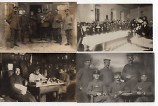 original german ww1 photographs x 4 -troops/places/ picture