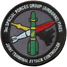 US ARMY 3rd SPECIAL FORCES GROUP-AIRBORNE JOINT TERMINAL ATTACK CONTROLLER PATCH picture