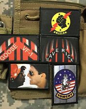 Top Gun Movie  Morale Patch Lot Tactical Military Army Badge Hook Flag picture
