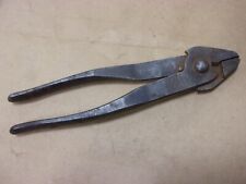 Vtg WW1 M1910 Barbed Wire Cutter Pliers Marked US Military GI Army Issued Tool picture