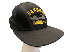 Cap USS OakRidge  ARDM-1  US Navy Adjustable Baseball Hat Gull Made in USA picture