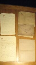 4 WW1 LETTERS  FROM AEF SOLDIER  167TH AMBULANCE CO. 42ND DIVISION picture