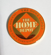 Home Depot Military Challenge Coin for Service and Civic Participation. Rare picture