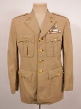 VTG WWII US Army Air Force Officer's Tunic Summer Jacket 40s WW2 Navigator Wings picture