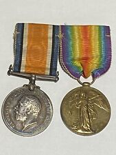 vtg WWI British Army Medal L- 44510 Gnr H W Dufeu RA Gunner Medal Great War picture