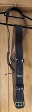 Sam Browne Belt Brown Leather Complete Genuine British Military cross trap ARMY  picture