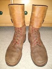 WWII US Double Buckle Boots By At The Front Made In USA picture
