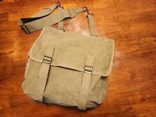 WW2 WWII US ARMY M1936 Musette Field Bag Original Dated 1942 picture