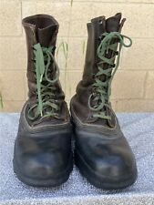 US Rubber Co. vtg size 11 ww2 wwii extreme cold weather leather boots US Army picture