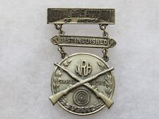 Vintage Sterling Silver NRA Distinguished Small Bore Expert Marksmanship Badge picture