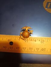 U.S. Marine Corps Vintage Brass EGA Eagle Globe and Anchor. (24-1075) picture