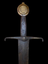 A rare medieval estoc sword XVI c. Knight picture