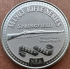 M1903 Rifle Series Springfield 1903-1936 NRA Token Coin Memorbilla picture
