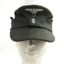 World War II German Army Officer M43 Field Wool Hat German Eagle Emblem Size 61 picture