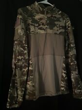 New Army Combat Shirt USGI Massif OCP Multicam Shirt with Quarter Zip Size Small picture