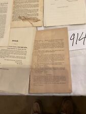 914 LOT OF 11 GENERAL ORDERS FT MONROE & CAROLINAS 15 page COURTMARTIAL ORDER picture