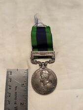 British India Afghanistan N.W.F. 1919 WW1 General Service Medal Named w/ Ribbon picture