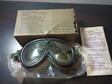 Vintage STEMACO NSN 8465-01-004-2893 Sun/Wind/ Dust Military Goggles Damage Box picture