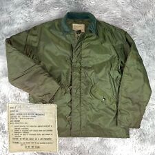 Vintage 1977 Alpha Industries Military Extreme Cold Weather Impermeable Jacket M picture