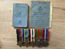 A WW2 RAF Air crew Europe Bomber Command Medal Group with Pay book picture