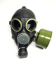 Vintage Soviet Gas mask GP-7 SMALL gas mask with filter 40mm  picture