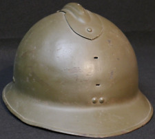 WWII French Adrian Combat Helmet France Army WW2 Original Liner 1951 picture