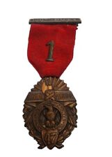 WW1 47th New York National Guard Faithful Service Medal With Ribon 100% Duty picture