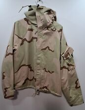 MILITARY Coat Chemical Protective Overgarment NFR Desert Camo Sz M Jacket Heavy picture
