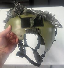 RARE Issued Combat Bump Helmet With NVG Mount, Rails . DEVGRU, CAG, SF picture