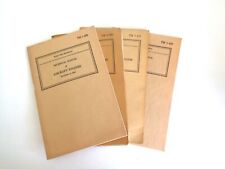 WWII War Department Technical Manuals Lot of 4 picture