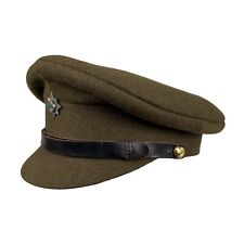 Irish Guards Captain Rank No.2 Dress Peaked Cap British Army Surplus Issue picture