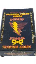 1991 Operation Yellow Ribbon Desert Storm Collector Trading Card Set picture