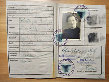WW2 German personal ID. picture