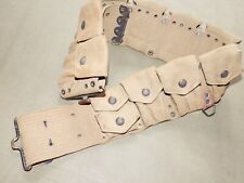 US Army PUNITIVE EXPEDITION WW1 CAVALRY M-1909 EAGLE SNAP MOUNTED CARTRIDGE BELT picture