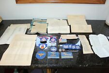 Vintage 1950's Selfridge Air Force Base Collectibles Military Patches Hardware + picture